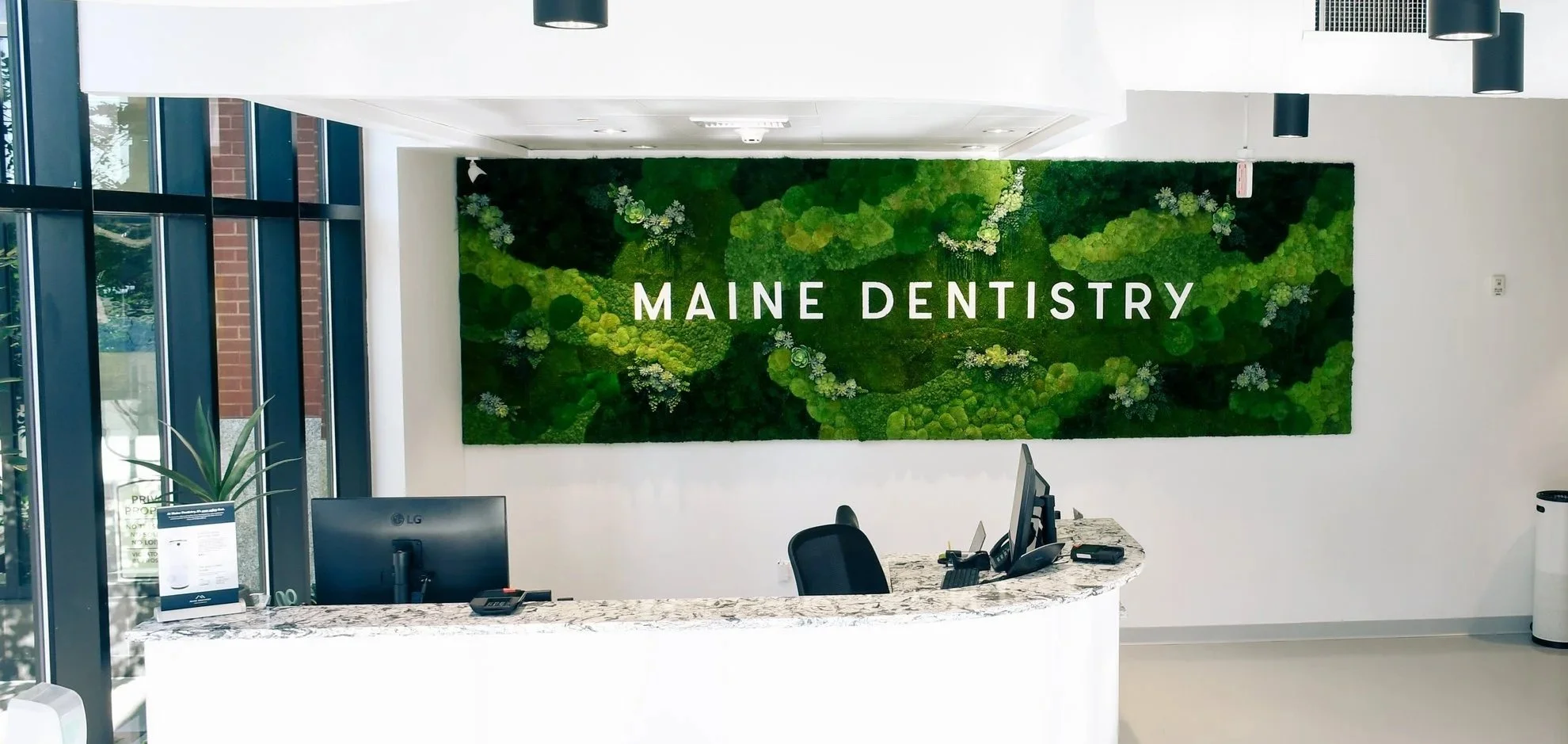 Inside Maine Dentistry’s Portland office